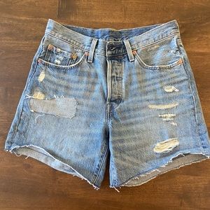 Vintage Highwaist Levi Jean Shorts